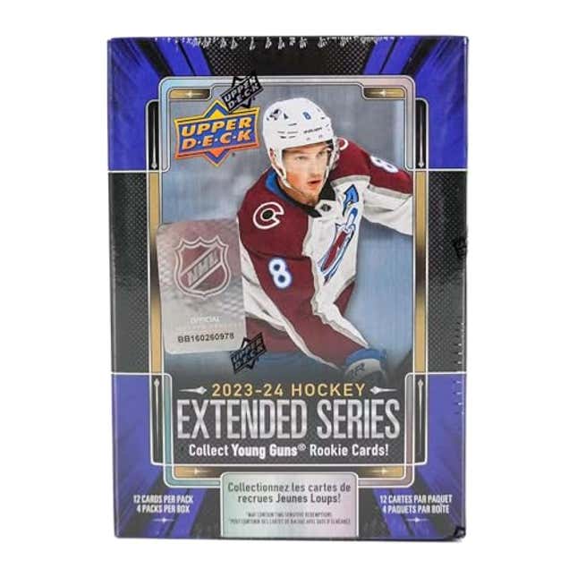 Image for article titled Upper Deck 2023-24 Extended Series Hockey Blaster Box, Now 10% Off