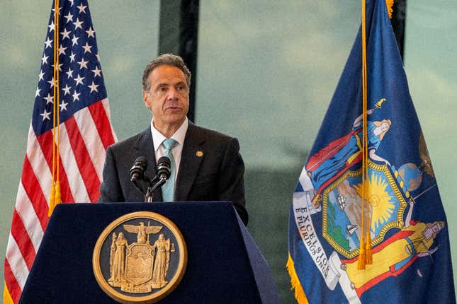 Image for article titled New York Attorney General&#39;s Report Finds Gov. Andrew Cuomo Sexually Harassed Nearly a Dozen Women