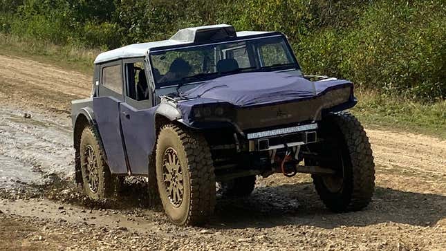 Image for article titled A Startup Just Revealed A Fabric-Bodied Off-Roader And I Have So Many Questions