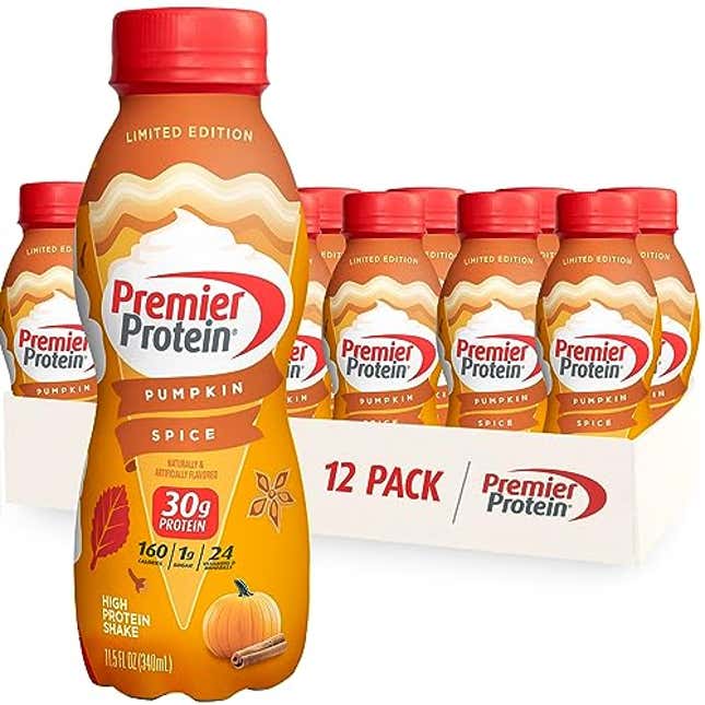 Image for article titled Premier Protein Shake Limited Edition 30g 1g Sugar 24 Vitamins Minerals Nutrients, Now 50% Off