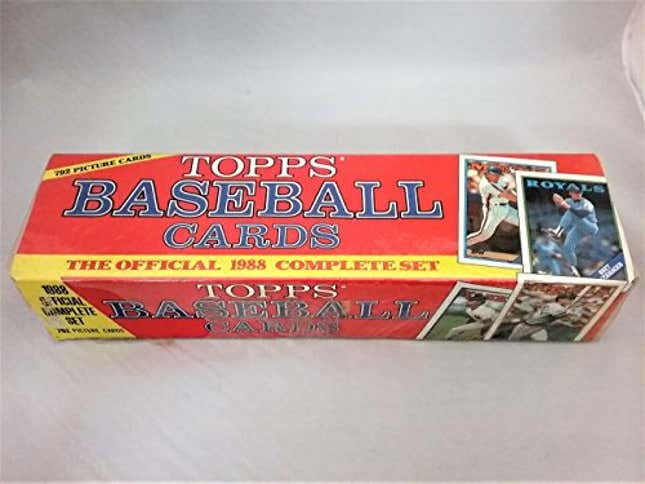 Image for article titled Topps 1988 Baseball Cards Factory Sealed Set, Now 21% Off