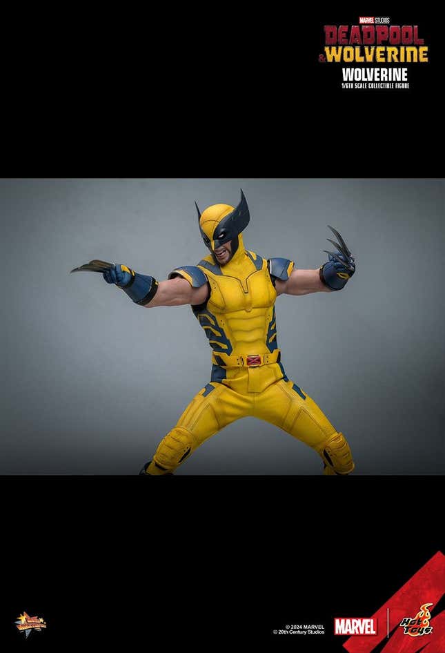 Image for article titled Hot Toys' New Wolverine & Deadpool Figure Gives Us Our Best Look Yet at Wolverine's Suit