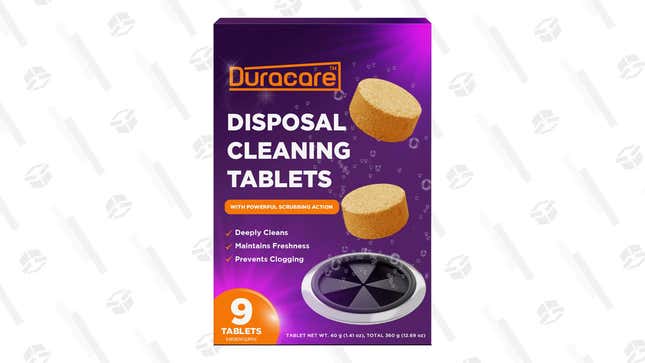 Duracare Garbage Disposal Cleaner and Deodorizer Tablets | $8 | Amazon | Promo Code 20V8JZRE