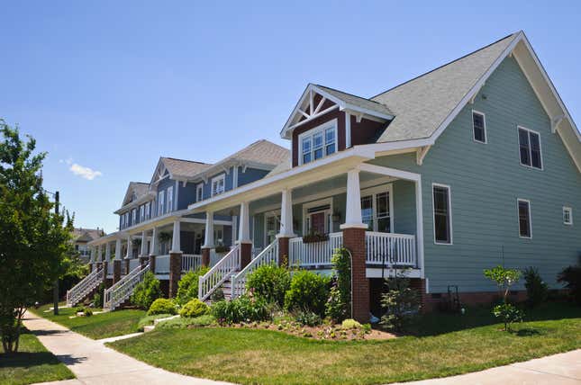 Casas unifamiliares en Raleigh.