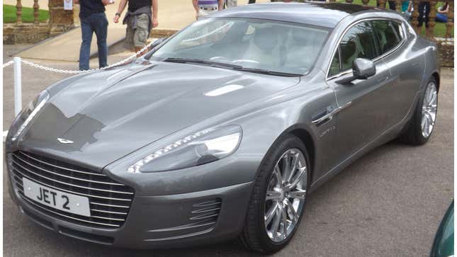 A photo of an Aston Martin Rapide shooting brake. 