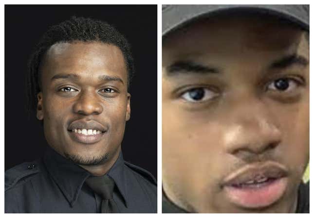 (Left) Former Wauwatosa Officer Joseph Mensah and (Right) Alvin Cole. 