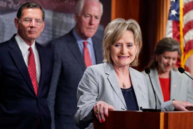 Mississippi Senator Cindy Hyde-Smith.