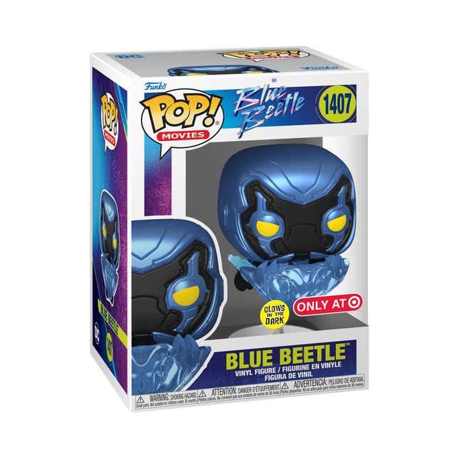 Image for article titled DC Studios&#39; Blue Beetle Merch Teases Ancient Powers and Superhero Action