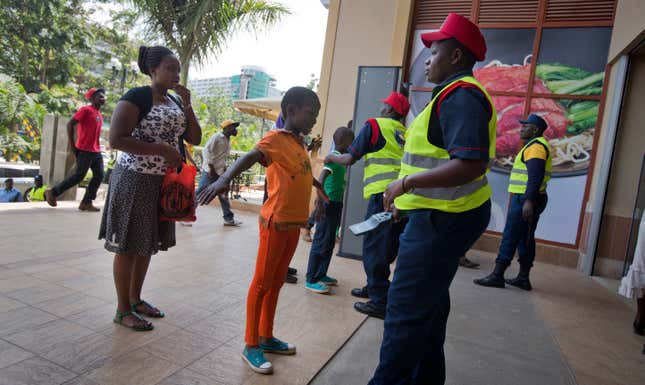 Staying security conscious at Westgate Mall