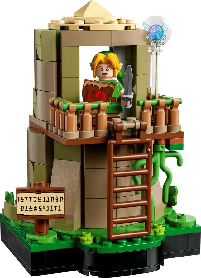 Nintendo dévoile officiellement l’ensemble Lego Great Deku Tree Zelda