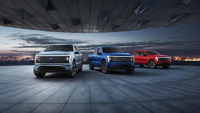 2022 Ford F-150 Lightning Lineup