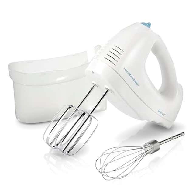 Image for article titled Hamilton Beach 6-Speed Electric Hand Mixer with Whisk, Now 15% Off