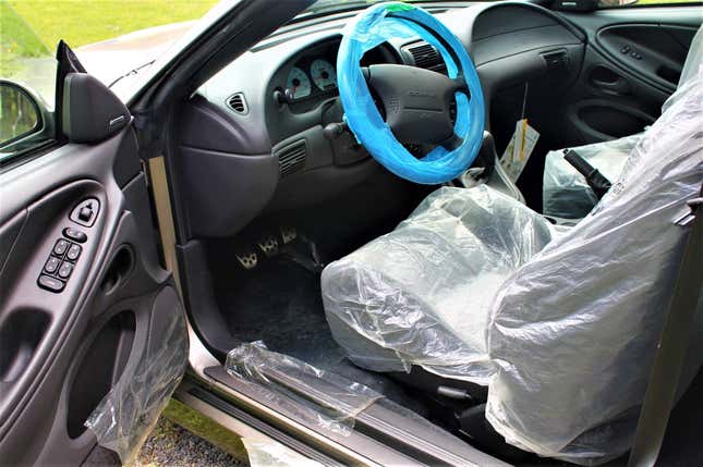 Image for article titled Mustang Enthusiast Buys Mint-Condition 2003 Ford Mustang Cobra 'Terminator' With Only 534 Miles