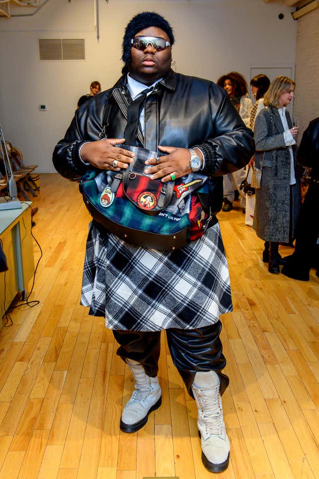 Image for article titled What Black Celebs Are Wearing to NY Fashion Week