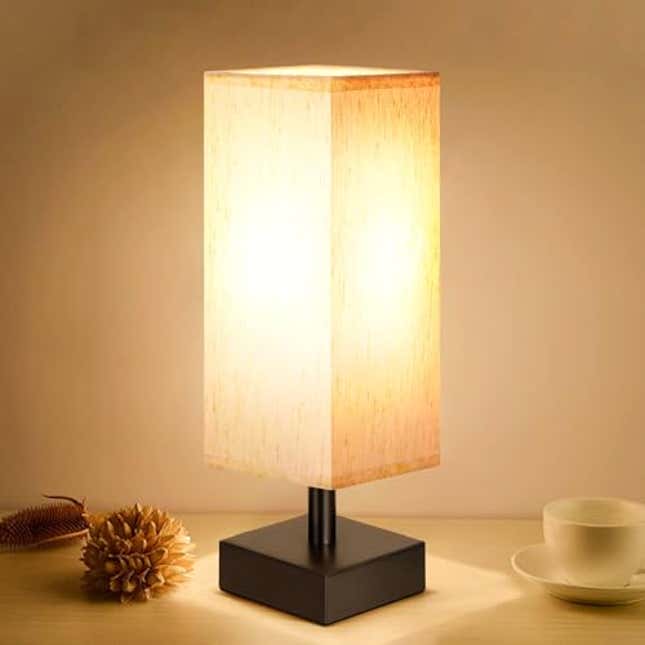 Image for article titled Enhance Your Space with this Small Table Lamp for Bedroom, 53% Off