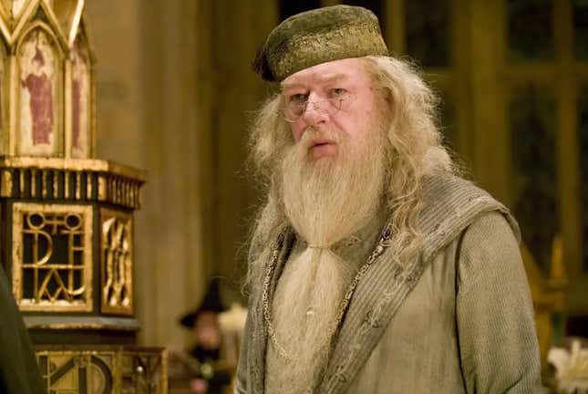 Michael Gambon as Professor Dumbledore