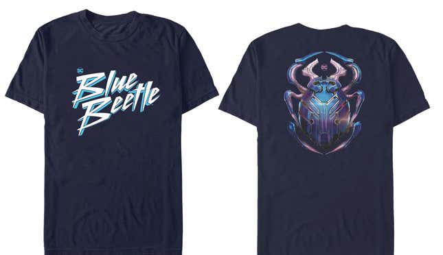 Image for article titled DC Studios&#39; Blue Beetle Merch Teases Ancient Powers and Superhero Action