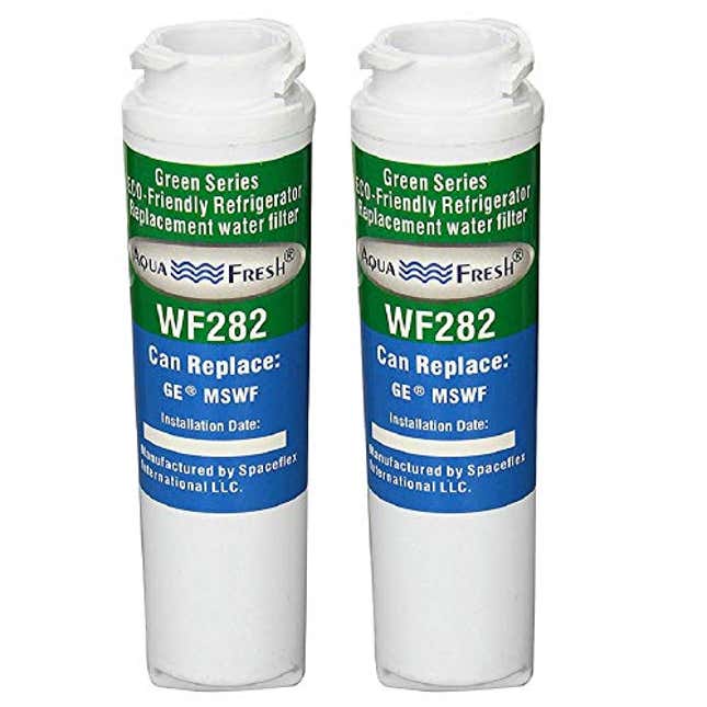 Image for article titled Aqua Fresh GE MSWF Water Filter Replacement Compatible with GE MSWF, Now 77.22% Off