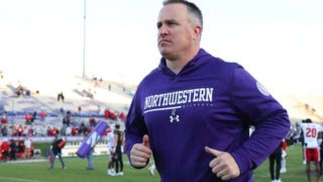 Disgraced former Northwestern football coach Pat Fitzgerald