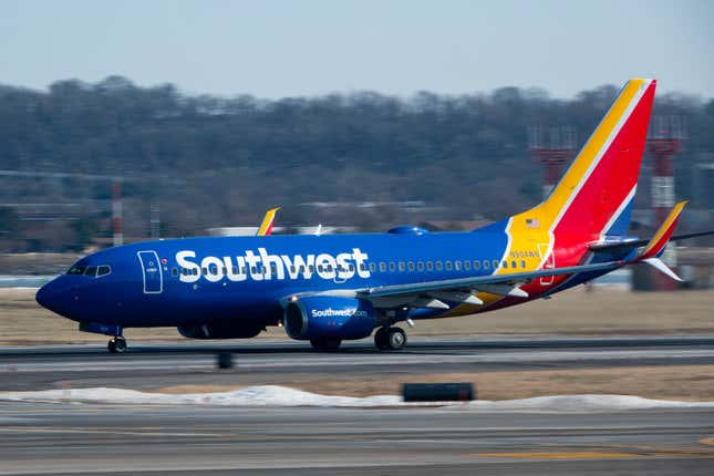 Imagen para el artículo titulado El aumento de los costos de Southwest Airlines podría eclipsar el aumento de la demanda