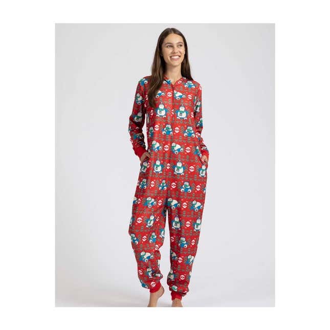 Pijamas navideños con temática de Pokémon