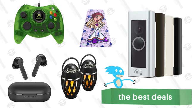 Image for article titled Wednesday&#39;s Best Deals: Ring Video Doorbell Pro (Refurbished), Hyperkin Duke Xbox Wireless Controller, Makeup Revolution x Bratz Collection, MBits S Wireless Earbuds, and More