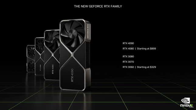 Nvidia GeForce RTX 4090 Will Cost $1,599, RTX 4080 Starts at $899