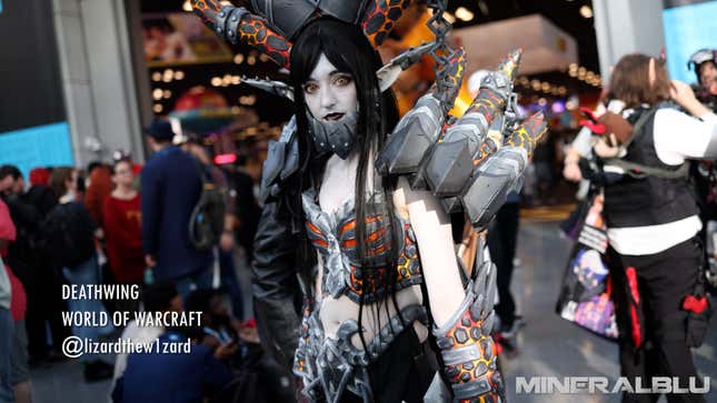 A cosplayer at New York Comic-Con 2024