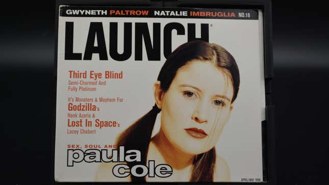 A photo of the Launch magazine cover