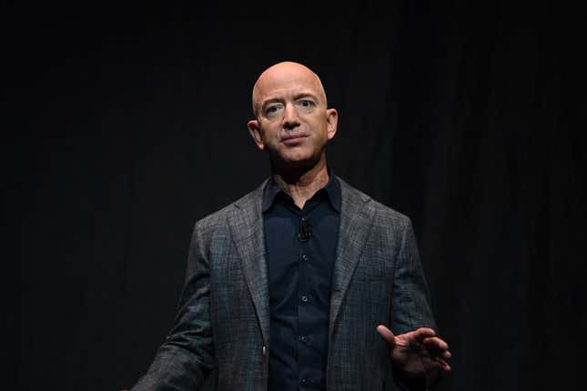 Amazon executive chairman Jeff Bezos