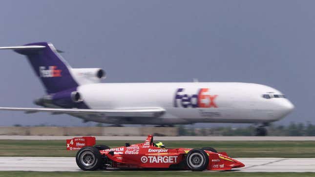 Cleveland’s now-defunct IndyCar race definitely offered a unique setting at an airport.