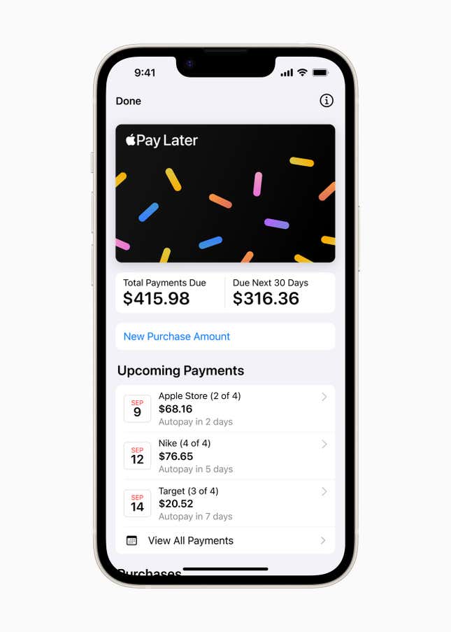 Image for article titled Apple Pay Later can give Affirm and Klarna a run for their money