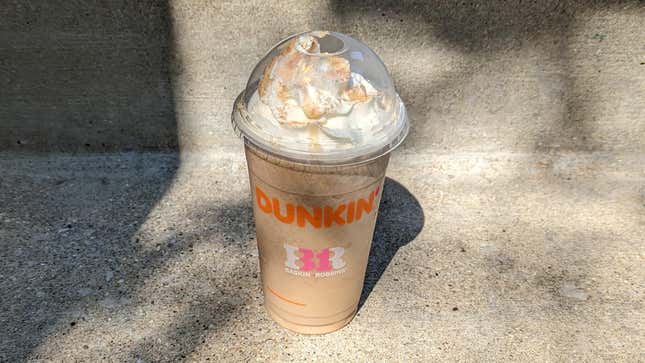 Dunkins new Ice Spice Munchkins Drink, fall 2023