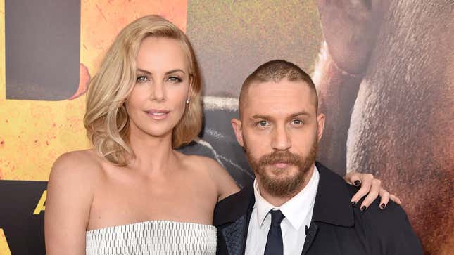 Charlize Theron and Tom Hardy 