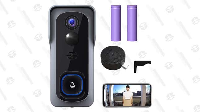 Morecam WiFi Wireless Video Doorbell Camera | $70 | Amazon