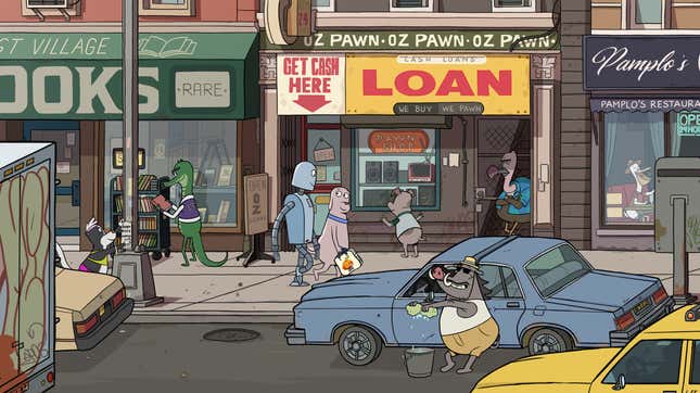 <i>Robot Dreams </i>animates New York City hustle without saying a word