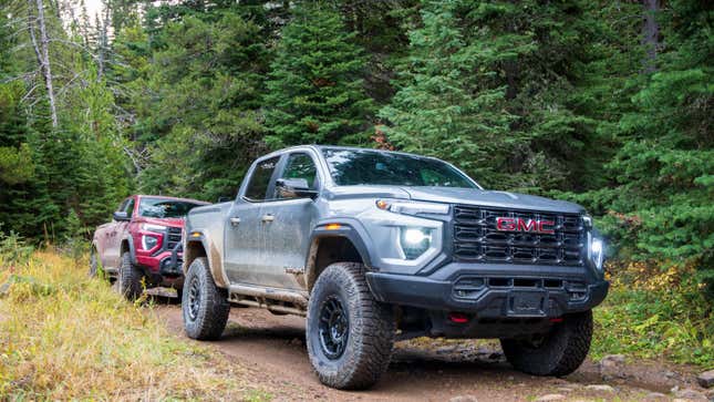 Image for article titled 2024 GMC Canyon AT4X AEV: A Compromise For The Sake Of Capability