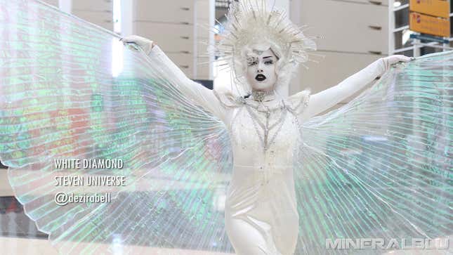 A photograph of a cosplayer at C2E2 2025