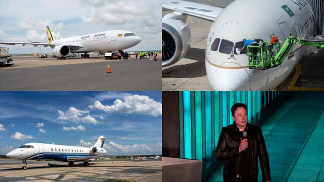 Image for article titled Fastest Private Jets, Most Disgusting Parts Of Airliners, And Elon&#39;s Terrifying Mars AI Realization