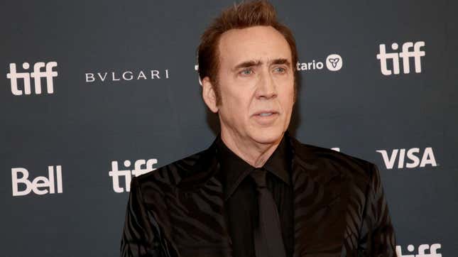 Nic Cage didn't love getting meme'd