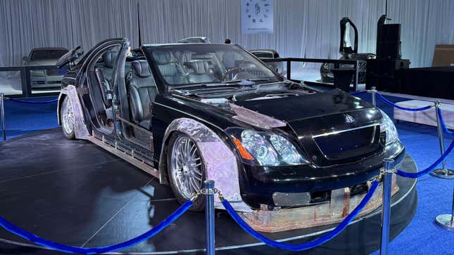 Cross To The LA Auto Display Simply To See The Chopped-Up Maybach From Kanye And Jay-Z’s ‘Otis’ Video