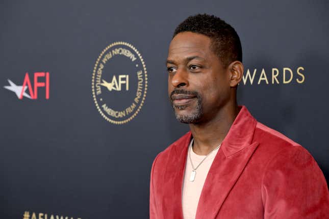 Sterling K. Brown attends the AFI Awards at Four Seasons Hotel Los Angeles at Beverly Hills on January 12, 2024 in Los Angeles, California.