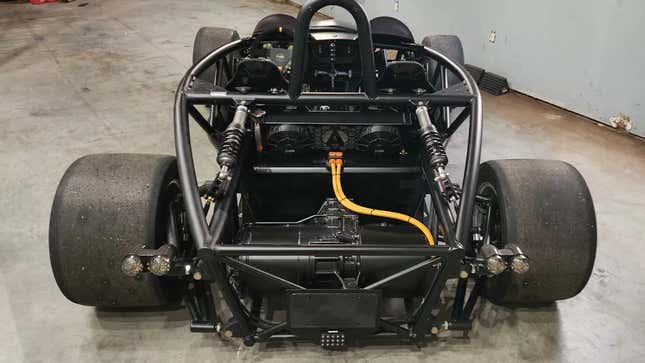 Image for article titled This Tesla-Swapped Ariel Atom Might Be The Most Fun Way To Burn Electrons