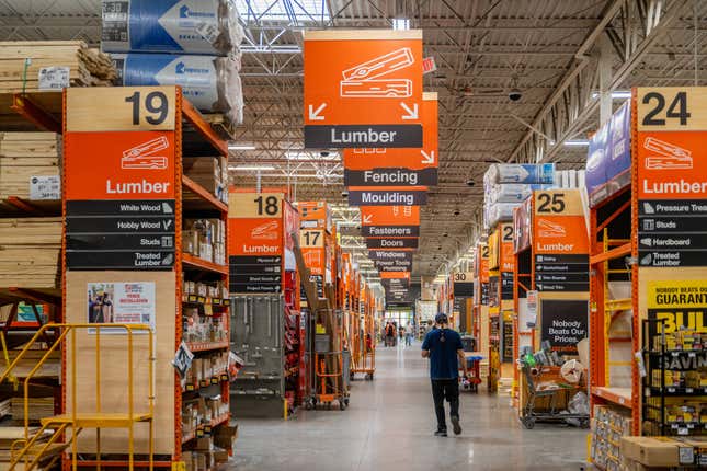 Image for article titled Home Depot shows that the housing market chill is hitting hard