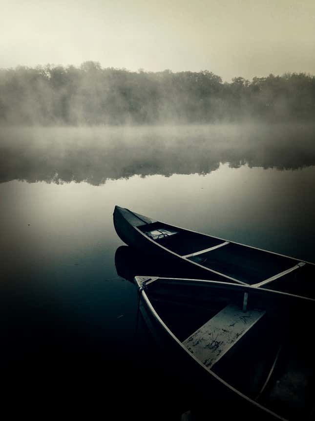 This photo provided by Black Tomato shows a tranquil scene in the Canadian wilderness. Black Tomato’s co-founder Tom Marchant says wilderness travel provides the challenge of managing the environment, but “it’s also a time to truly disconnect from daily life in an entirely new way.” (Black Tomato via AP)