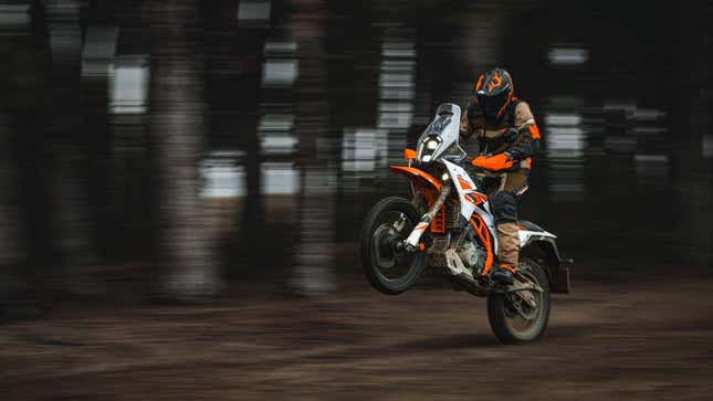 Image for article titled The KTM 390 Adventure R Looks Like The Coolest Baby Rally Bike