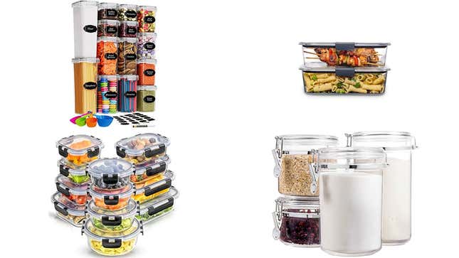 Image for article titled Today&#39;s Best Food Storage Containers