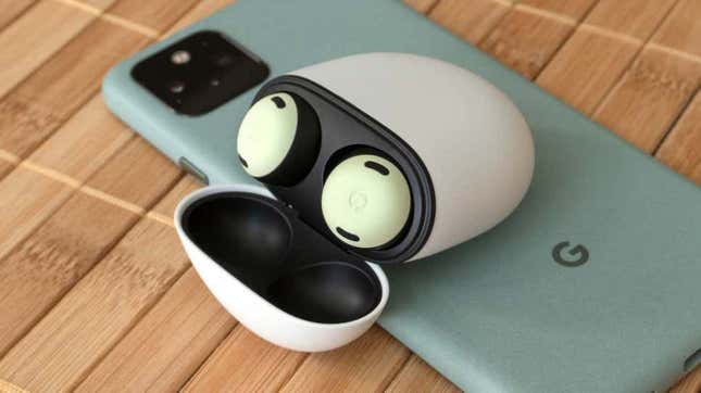 a photo of the google pixel buds pro