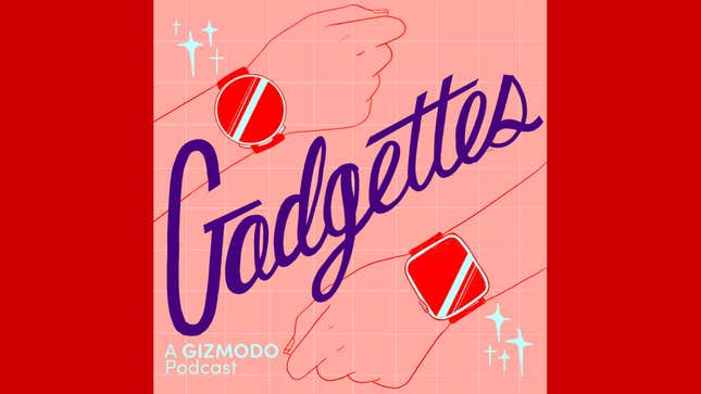 A photo of the Gadgettes logo 