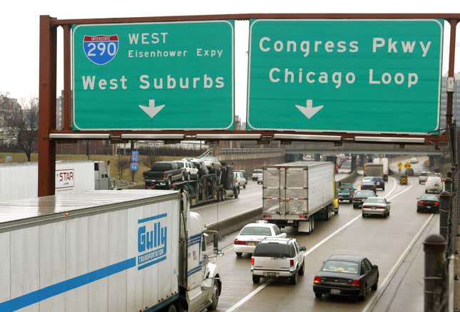 Image for article titled 7 of the busiest highways in America — and 1 of the loneliest